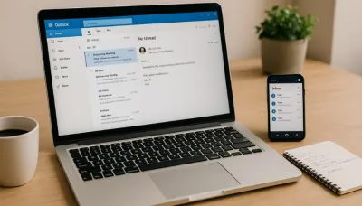 Imagen de portada: Configurar correo empresarial con cPanel en Outlook: Guía paso a paso