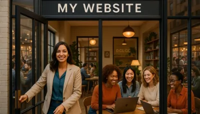 Imagen de portada: Emprendimiento Femenino y Colaborativo: Cómo una web sólida puede ser el centro de tu comunidad.