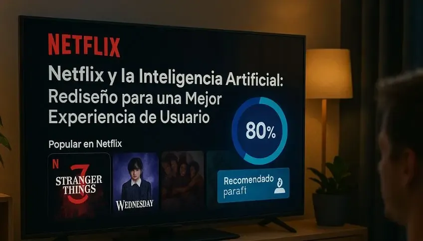 Netflix y la Inteligencia Artificial: Rediseño para una Mejor Experiencia de Usuario