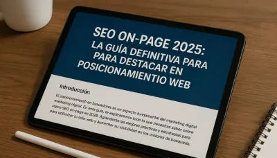 Imagen de portada: SEO On-Page 2025: La Guía Definitiva para destacar en Posicionamiento Web