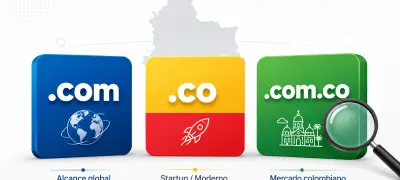 Imagen del artículo: Dominio .com vs .co vs .com.co: Cuál elegir y por qué importa para el SEO