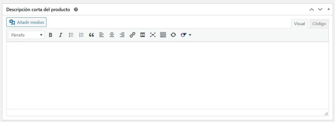 Cómo Añadir tu Primer Producto en WooCommerce: Un Tutorial Paso a Paso para Principiantes - descripción corta producto woocommerce